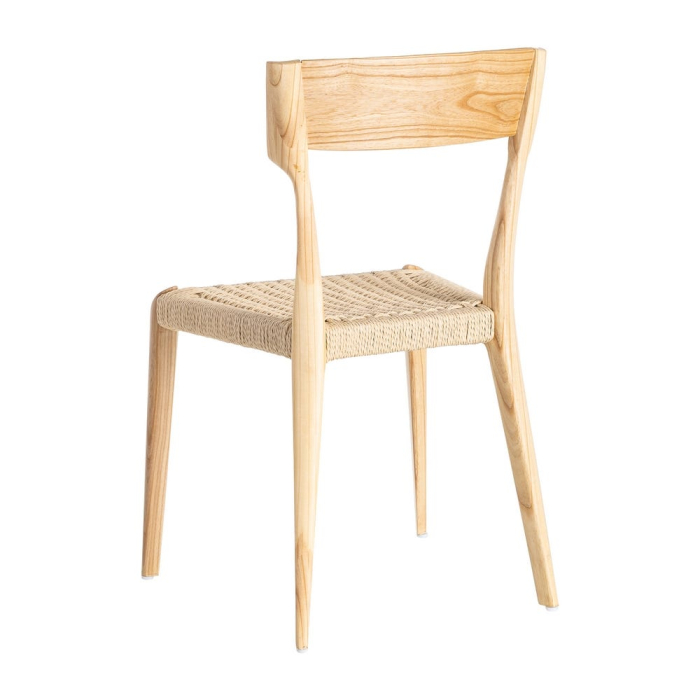 Scaune dining frasin împletitură bej (set 2) [5]