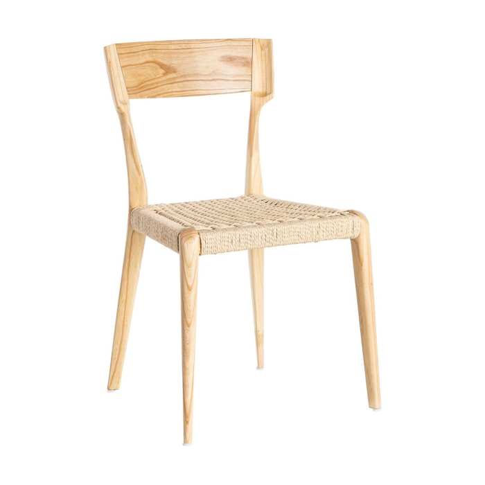 Scaune dining frasin împletitură bej (set 2) [2]