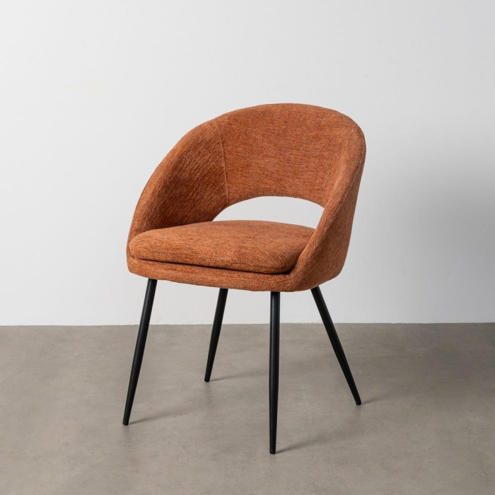 scaune-dining-portocaliu-ars-stofa-metalice [14]