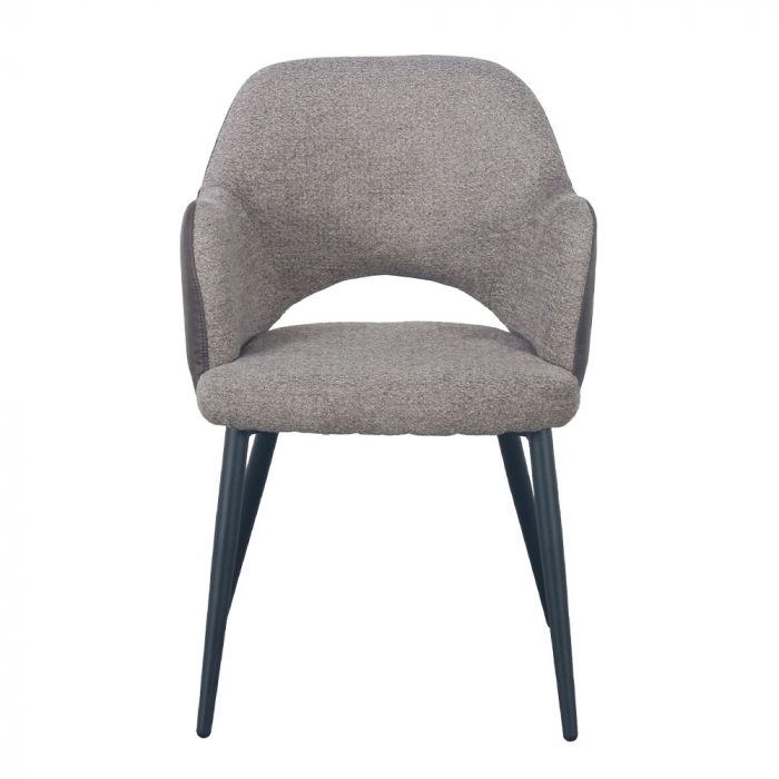 scaune ascot maro inchis piele ecologica easy clean [4]