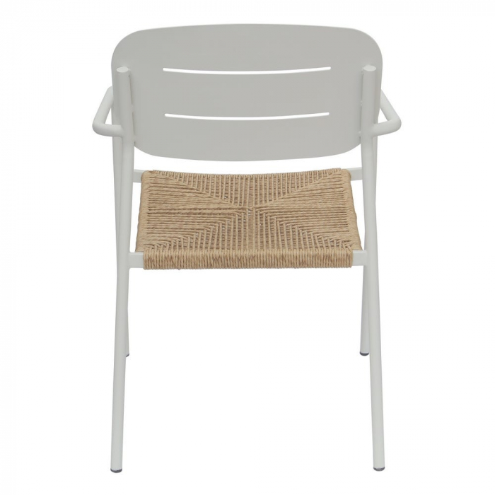 Set de 2 scaune Moshi White – oțel alb și fibră sintetică decorativă [4]