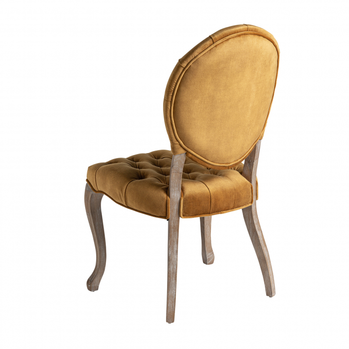 Set 2 scaune provensale brad mustar|Scaune elegante [4]