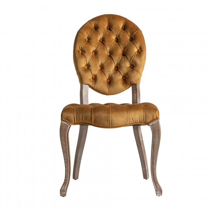 Set 2 scaune provensale brad mustar|Scaune elegante [2]