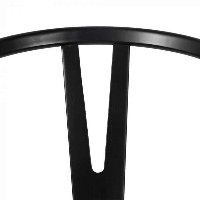 Set scaune negre lemn fag si fibre hartie|Scaune eco-friendly pentru decor modern [8]