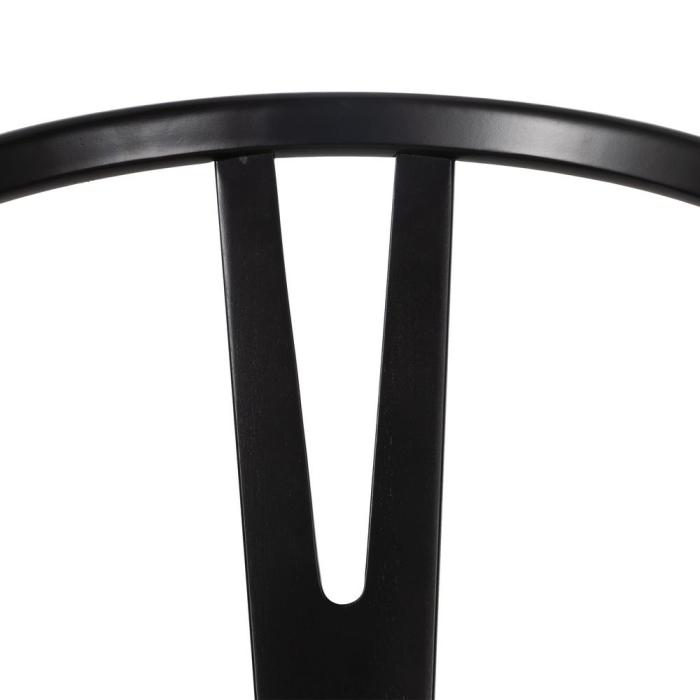 Set scaune negre lemn fag si fibre hartie|Scaune eco-friendly pentru decor modern [9]
