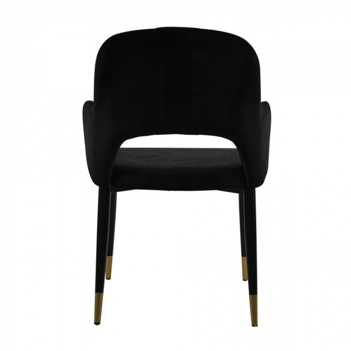 Set de 2 scaune negre Gala 61.5x56x89 cm [5]