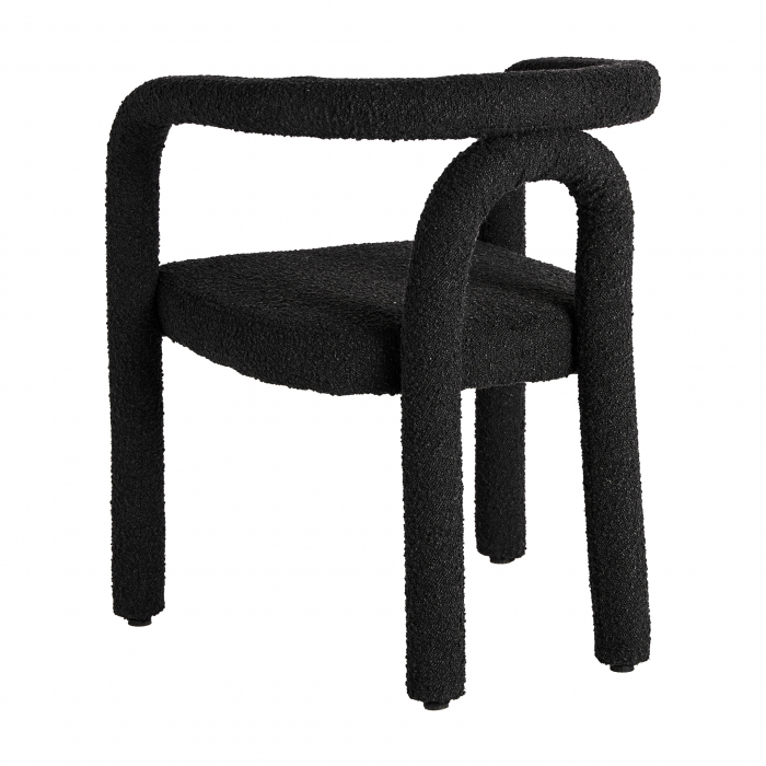 Scaune Art Deco Negre|Mobilier Dining Elegant [4]