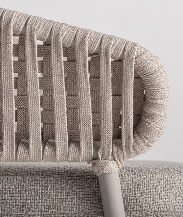 Set de 2 scaune pentru gradina si HORECA Lenk 58x59x75 cm [9]