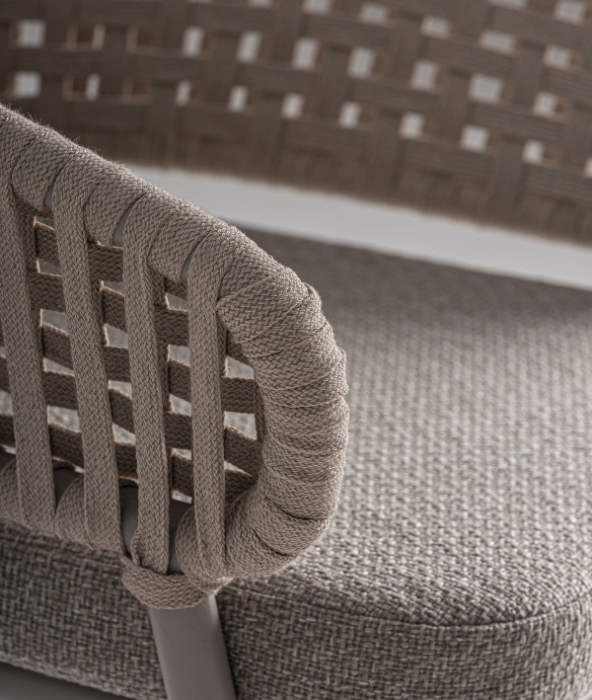 Set de 2 scaune pentru gradina si HORECA Lenk 58x59x75 cm [8]