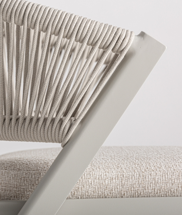 Set de 2 scaune pentru gradina si HORECA Tegna 56x60x71 cm [5]