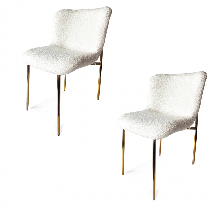 Scaun Design Auriu|Scaune Dining Premium [3]