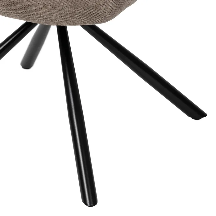 Set scaune rotative taupe|Mobilier confort decorativ [11]