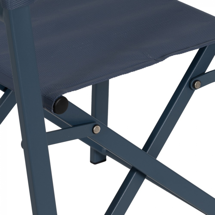 Set scaune regizor albastre aluminiu si textilena|Scaune confortabile pentru spatii exterioare [8]