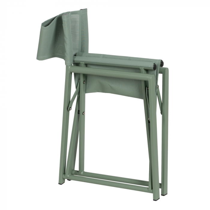 Set scaune regizor verzi aluminiu si textilena|Scaune outdoor pentru confort maxim [5]