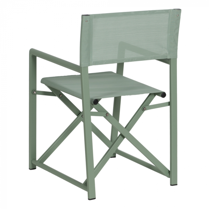 Set scaune regizor verzi aluminiu si textilena|Scaune outdoor pentru confort maxim [4]
