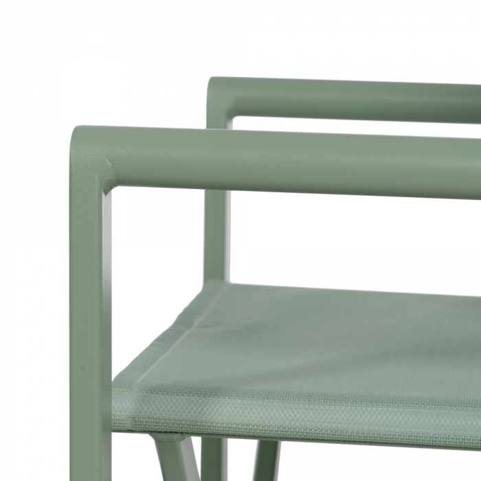 Set scaune regizor verzi aluminiu si textilena|Scaune outdoor pentru confort maxim [9]