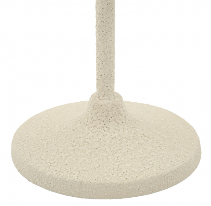 Set de două sfeșnice Dune Pigna din metal bej [4]