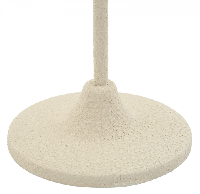 Sfeșnice metalice decorative cu design con de pin 33,5 cm – imagine principală – Dune Pigna [3]