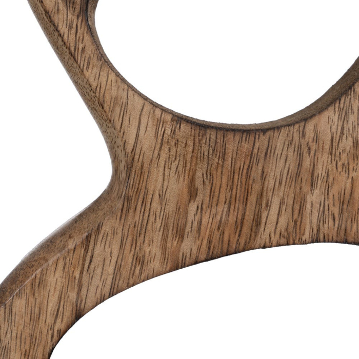 Set 2 suporturi pentru lumânări sculpturale din lemn de mango natural - CreativDeco [5]