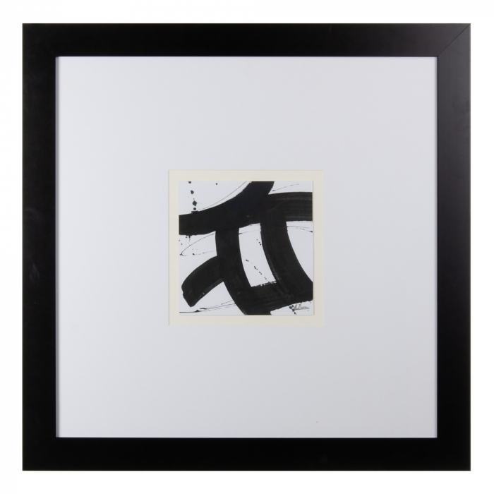 Tablouri abstracte alb negru lemn pin [2]