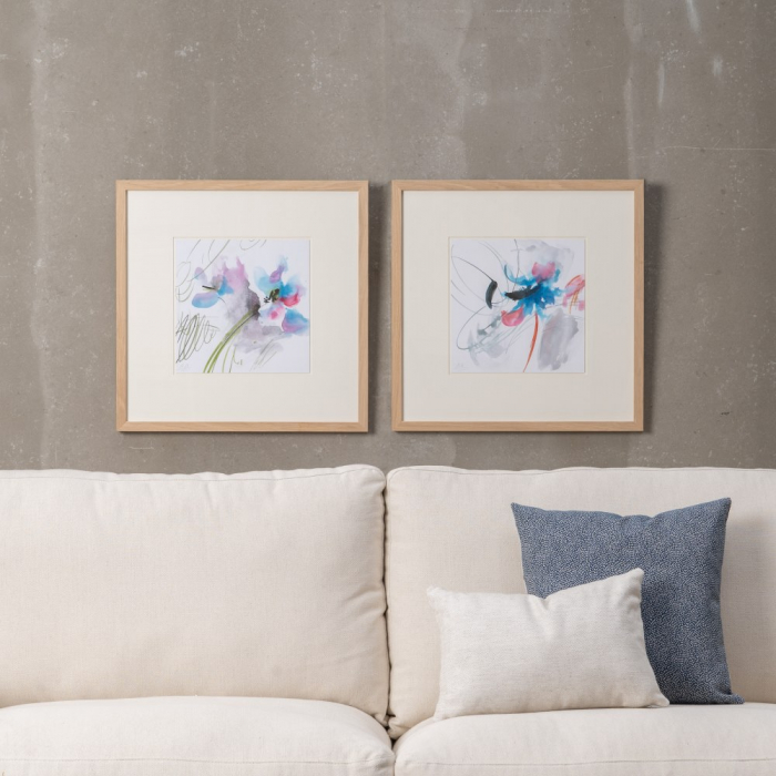 Set tablouri abstracte mici moderne lemn [2]