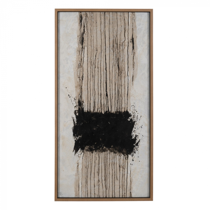 Set tablouri abstracte verticale sticla pictata [3]