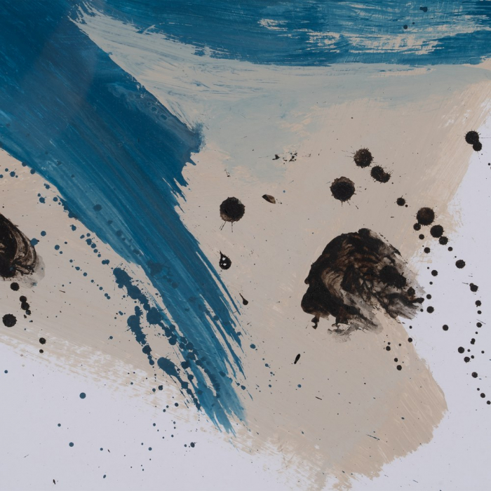 Set tablouri abstracte patrate sticla pictata [7]