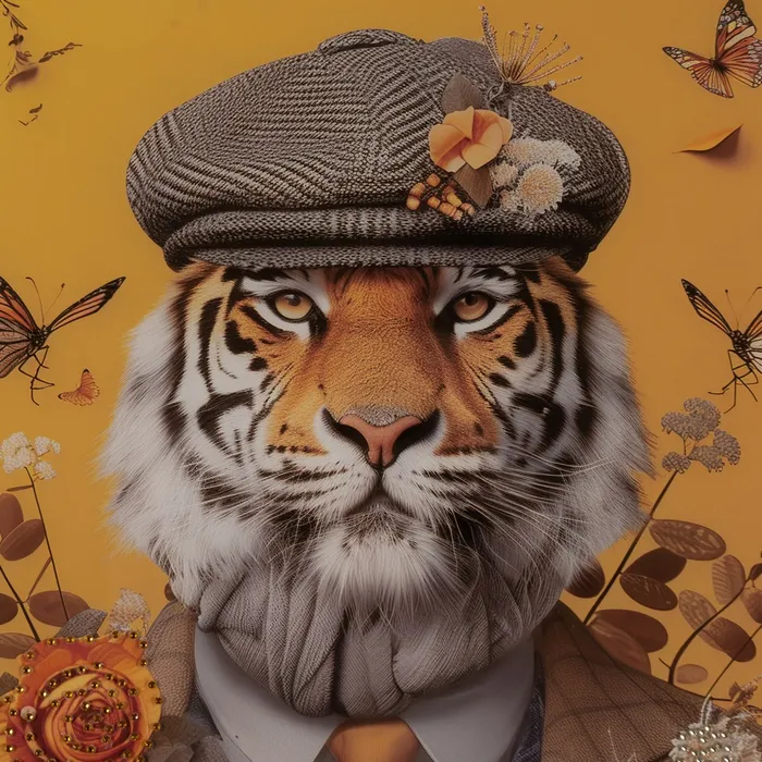 Set tablouri animale moderne|Decorațiuni captivante contemporane [4]