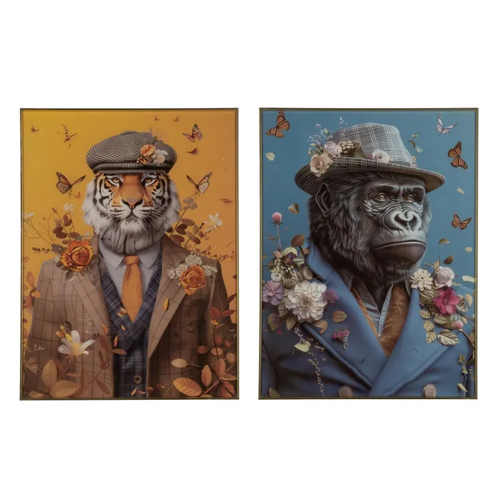 Set tablouri animale moderne|Decorațiuni captivante contemporane [1]
