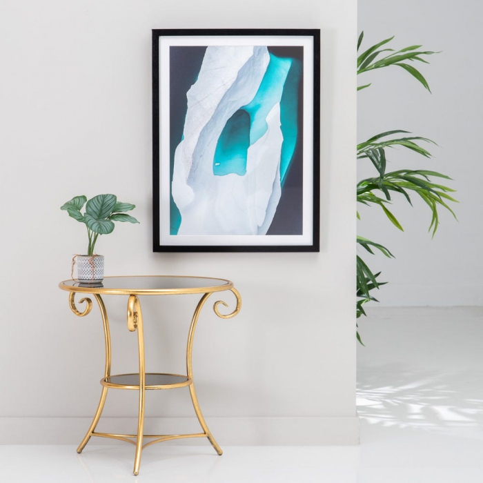 tablouri polar natur abstract rame negre sticla [9]