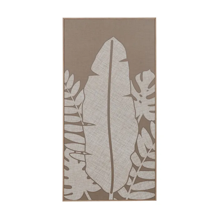 Tablouri din lemn cu frunze pentru decor modern [2]