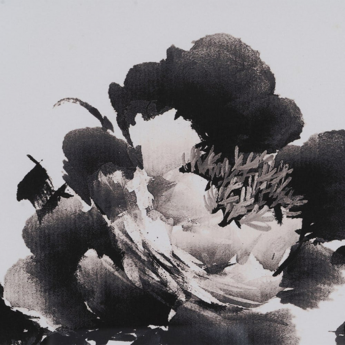 tablouri flori alb-negru japonez 50x70cm [4]