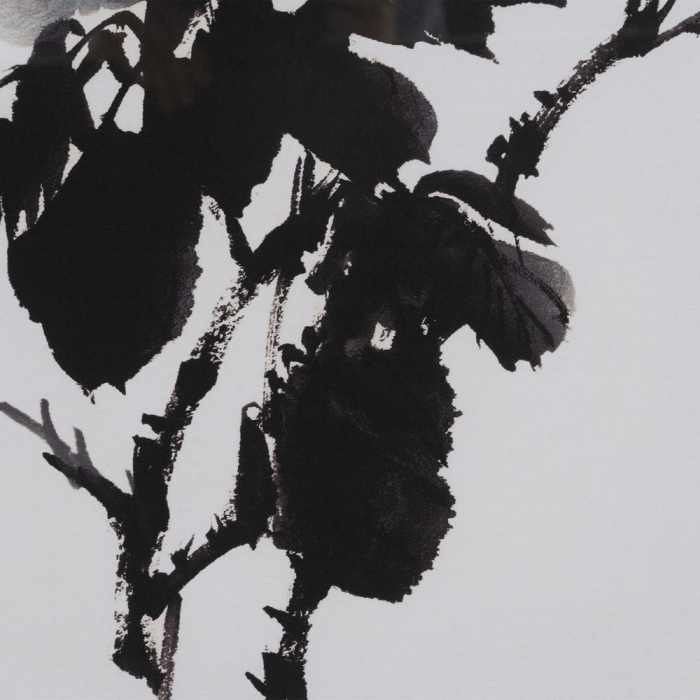 tablouri flori alb-negru japonez 50x70cm [7]