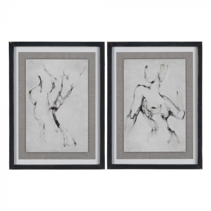 tablouri siluete alb-negru 30x40cm [1]