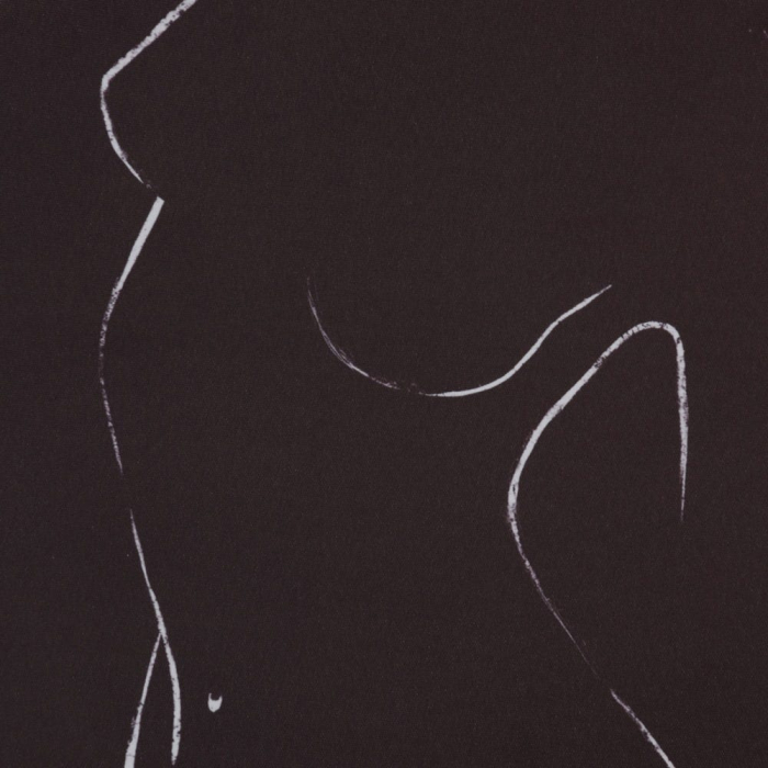 tablouri rotunde nud alb-negru 50x50cm [6]