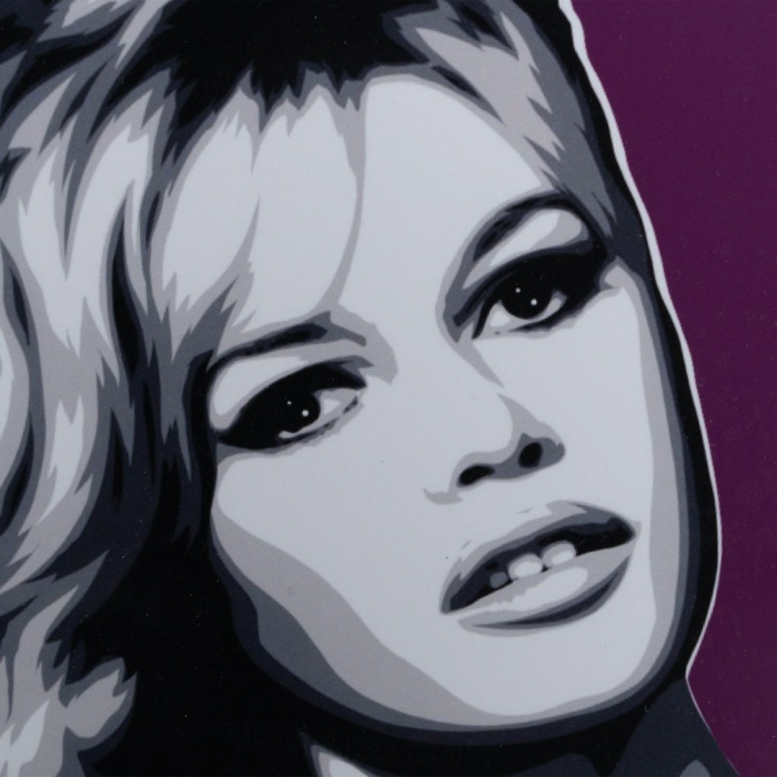 tablouri pop art portrete violet galben rame ayous 53x53cm [7]