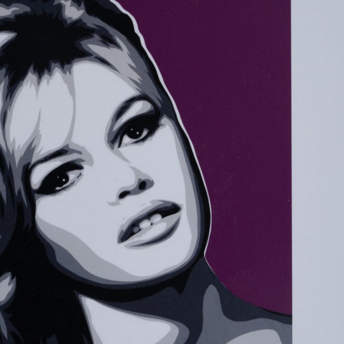 tablouri pop art portrete violet galben rame ayous 53x53cm [5]