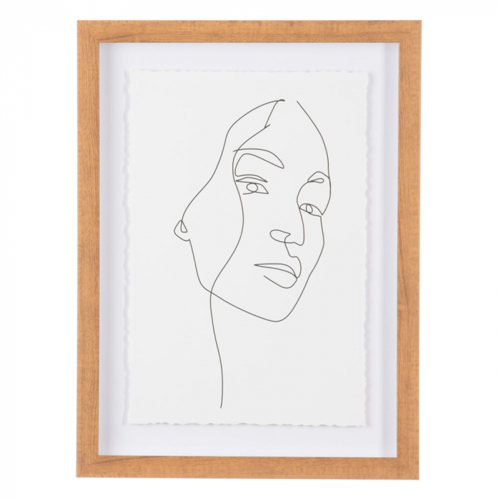 tablouri portrete minimaliste alb-negru 30x40cm [3]