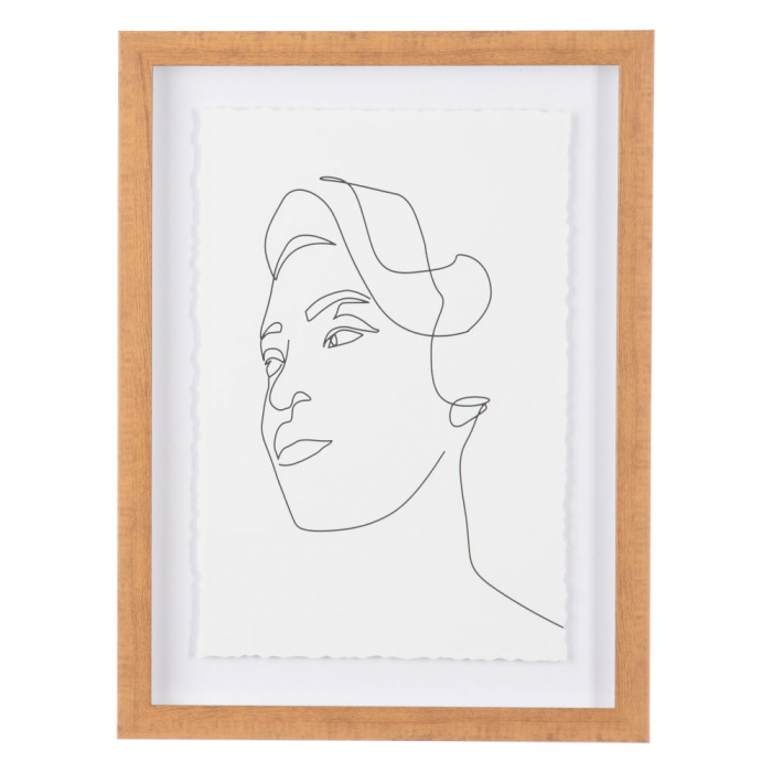 tablouri portrete minimaliste alb-negru 30x40cm [2]
