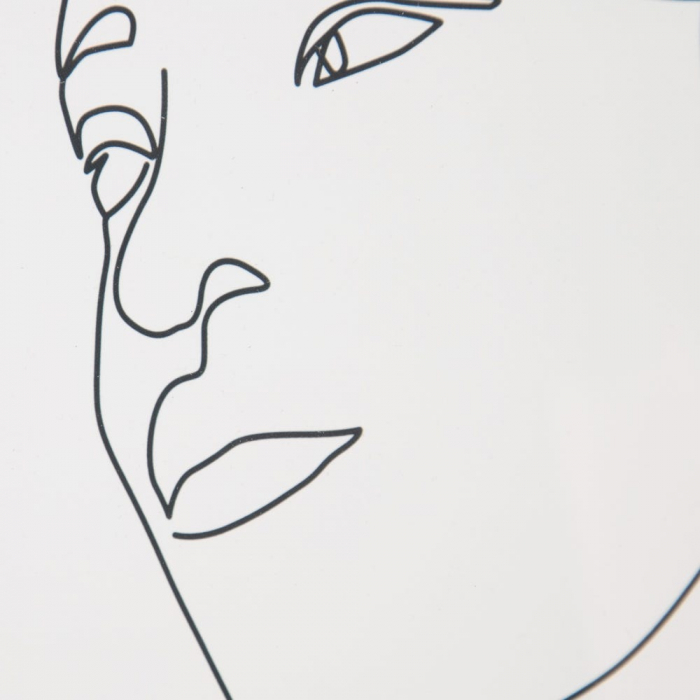 tablouri portrete minimaliste alb-negru 30x40cm [6]