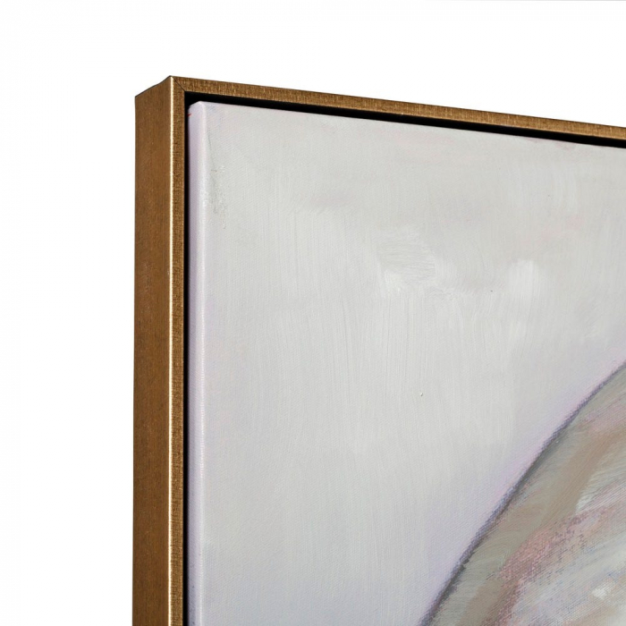 tablouri scoici pictura manuala albastru perlat 72x100cm [2]