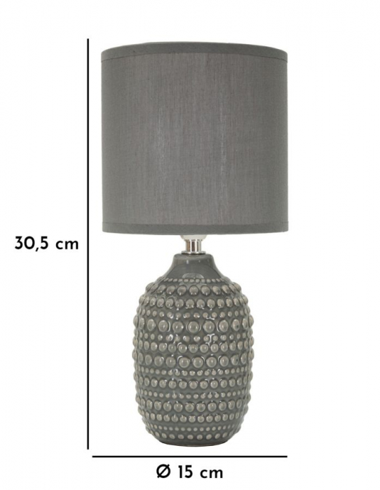 veioze gri minimaliste corpuri iluminat CreativDeco [6]