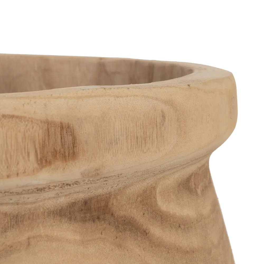 Set 3 ghivece sculptate Paulownia | Ghivece pentru plante [6]