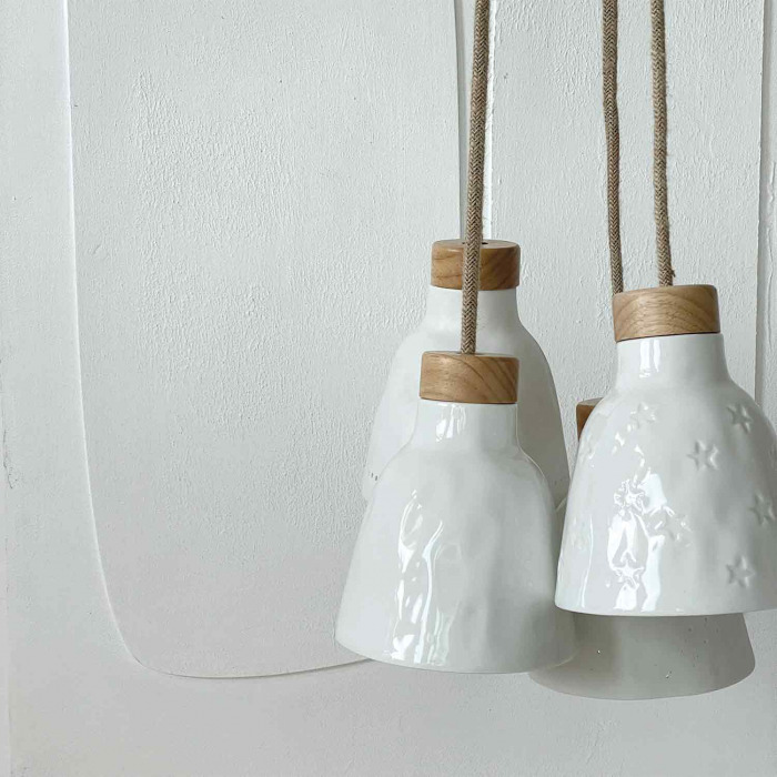 Lampa Suspendata Decorativa|Lampi Ceramica Premium [2]