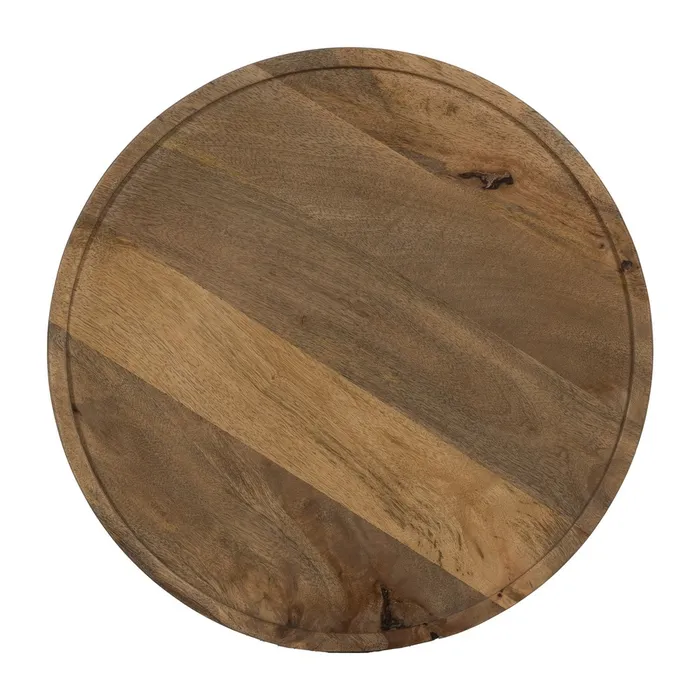 Set măsuțe mango miere, decor natural contemporan [9]