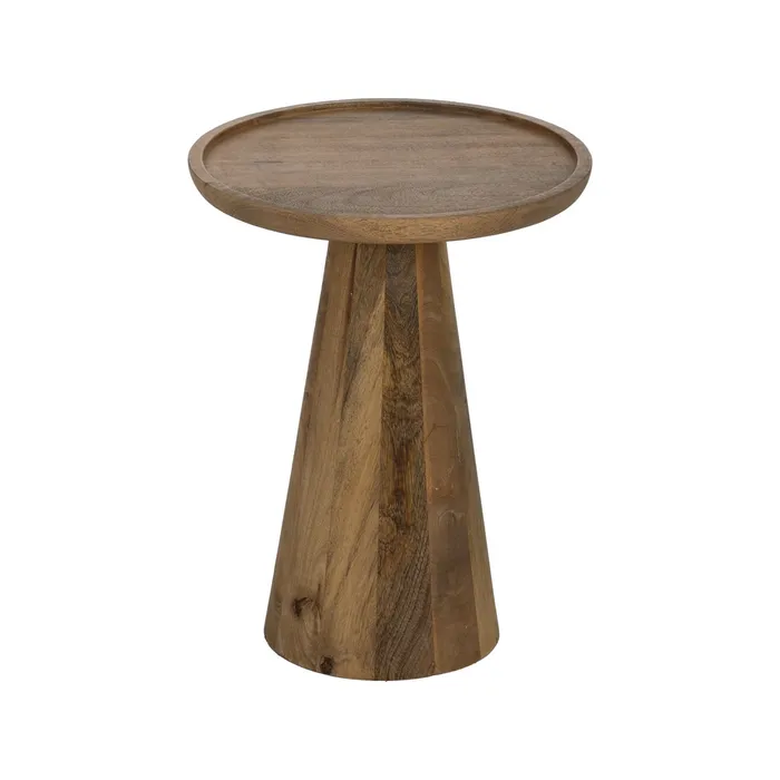 Set măsuțe mango miere, decor natural contemporan [5]