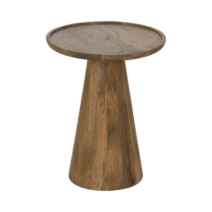 Set măsuțe mango miere, decor natural contemporan [4]