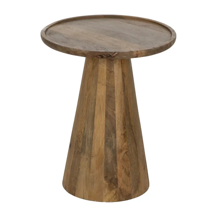 Set măsuțe mango miere, decor natural contemporan [3]