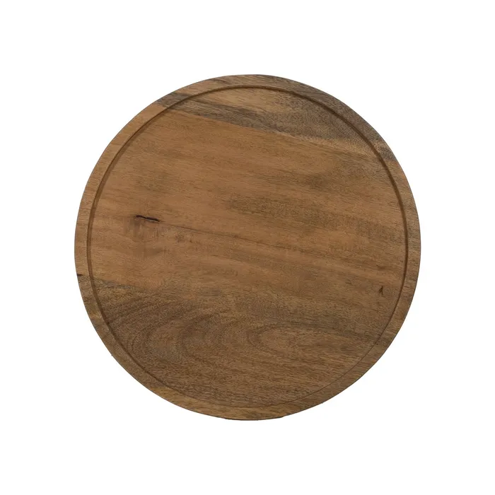 Set măsuțe mango miere, decor natural contemporan [11]