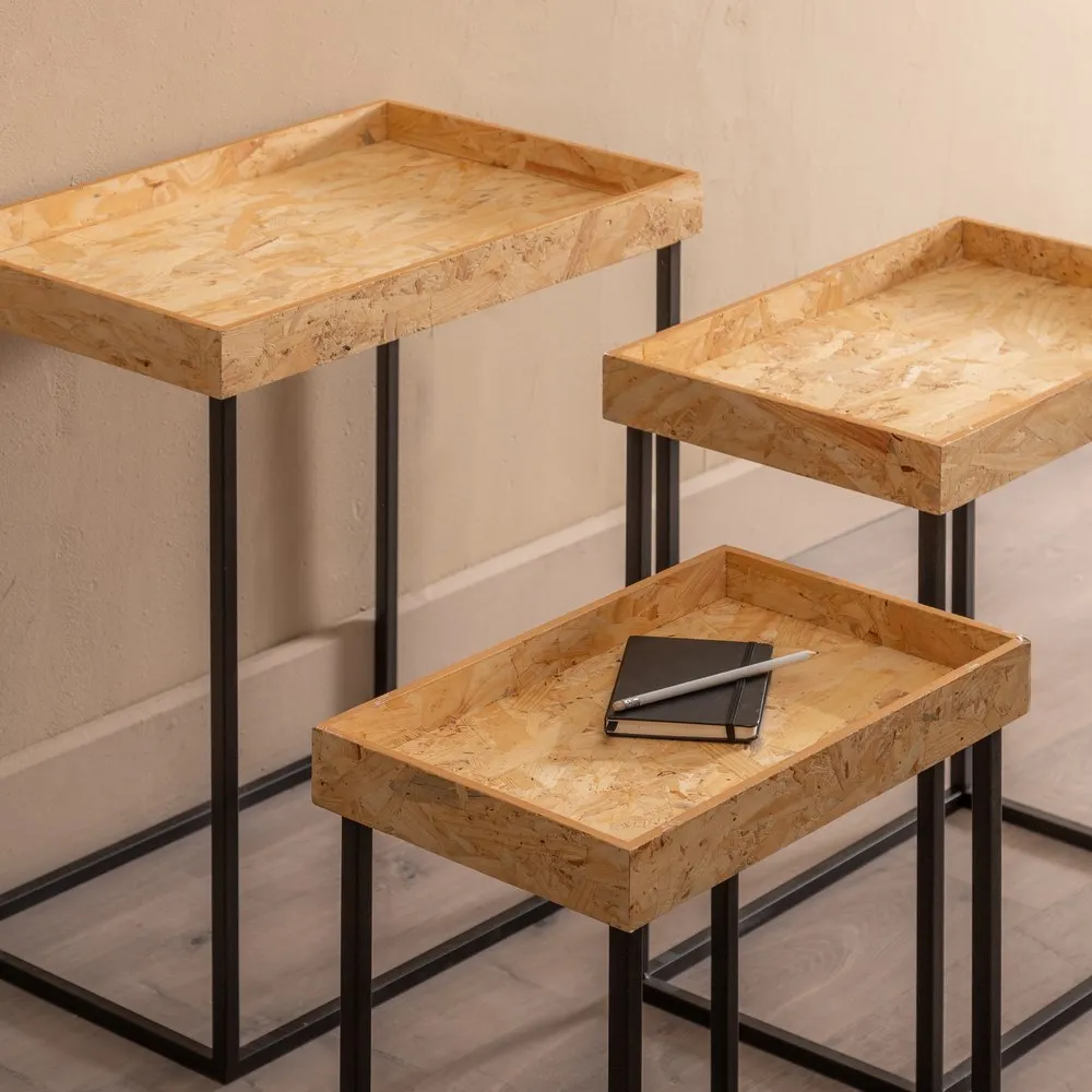 Masute metal negru, mobilier contemporan [2]